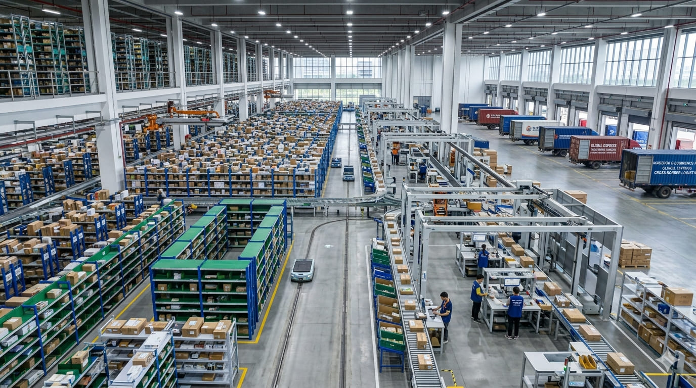 Cross-border e-commerce logistics in Hangzhou, China