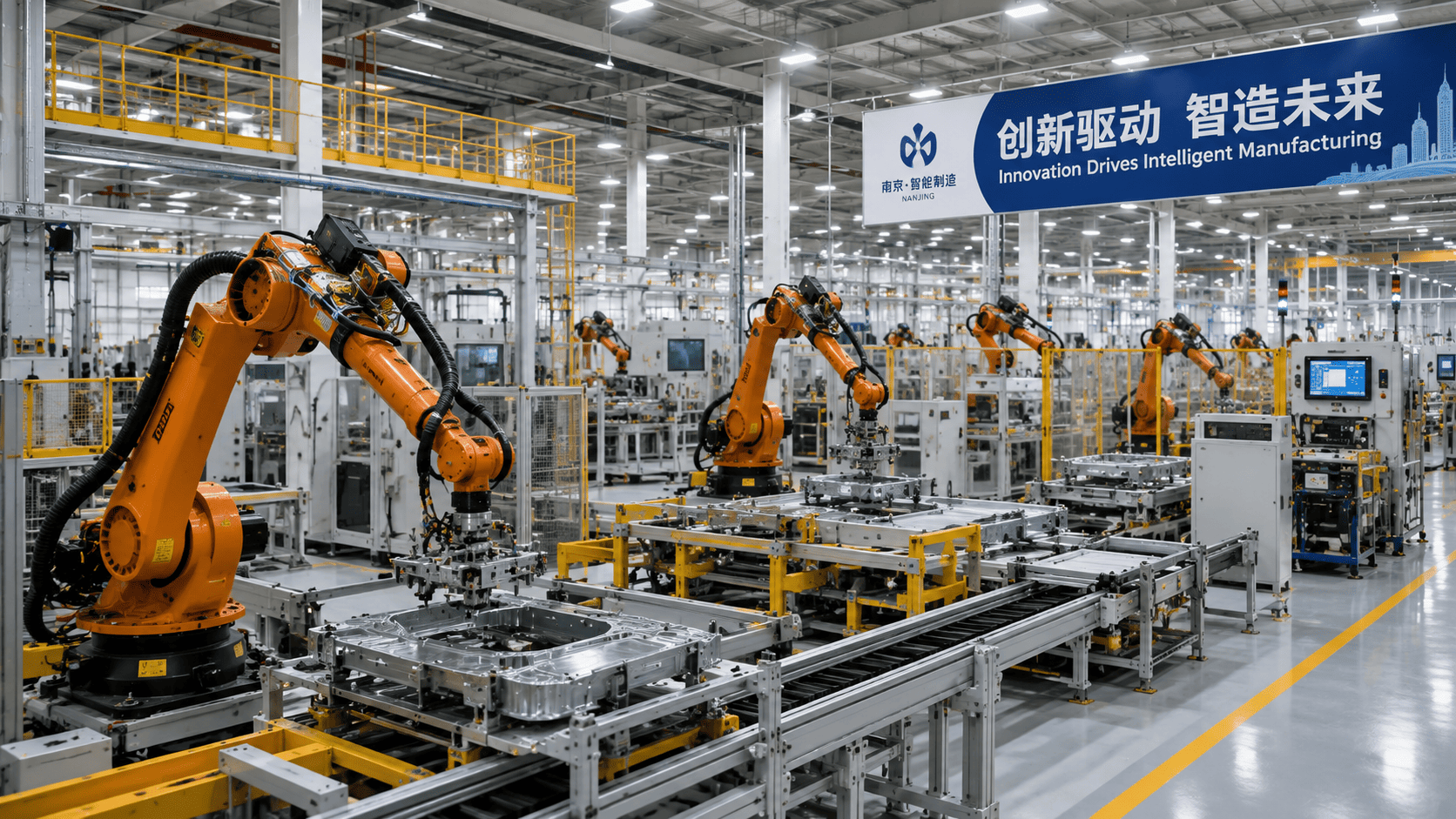 Advanced manufacturing in Nanjing China